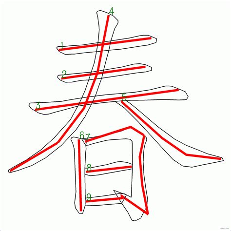 筆劃9劃的字|9筆畫的字